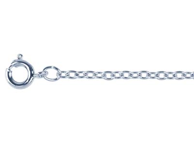 Ankerkette 2,3 Mm, 45 Cm, Versilbert.