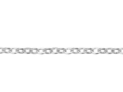 Ankerkette 2,3 Mm, 45 Cm, Versilbert*. - Standard Bild - 3