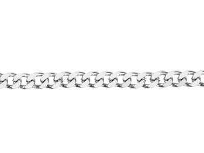 Gourmette-kette 3 Mm, 60 Cm, Edelstahl - Standard Bild - 3