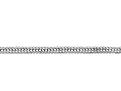 Serpent-kette 1,1 Mm, 45 Cm, Edelstahl - Standard Bild - 2