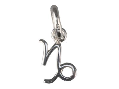 Sternzeichen-anhänger, Steinbock, Silber 925