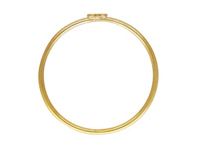 Stapelbarer Ring Mit Herzmotiv, Gold Filled, Größe L - Standard Bild - 2