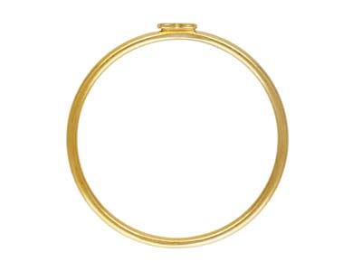 Stapelbarer Ring Mit Herzmotiv, Gold-filled, Größe M - Standard Bild - 2
