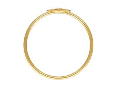 Doppelherzring, Goldfüllung, Größe M 53/54 - Standard Bild - 2