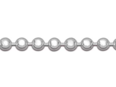 Kugelkette 2,2 Mm, 40 Cm, Silber925 - Standard Bild - 3