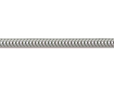 Schlangenkette Rund 1,6 Mm, 45 Cm, Silber 925 - Standard Bild - 3