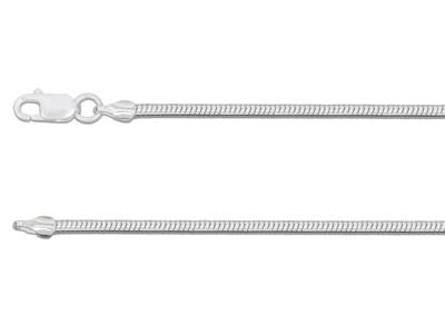 Schlangenkette Rund 1,9 Mm, 40 Cm, 925er Silber - Standard Bild - 1