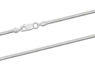 Schlangenkette Rund 1,9 Mm, 40 Cm, 925er Silber - Standard Bild - 2