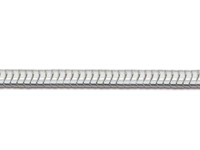 Schlangenkette Aus Sterlingsilber, 1,9 mm, 45 cm - Standard Bild - 3