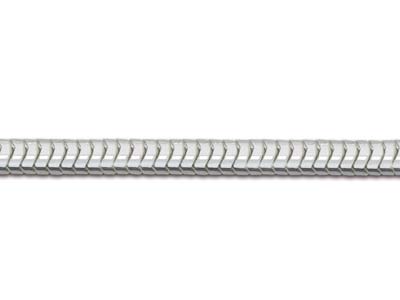 Schlangenkette Rund 1,9 Mm, 50 Cm, 925er Silber - Standard Bild - 3