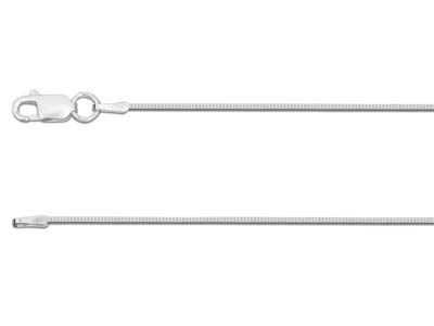 Rundschlangenkette-1-Mm,-50-Cm,----Si...