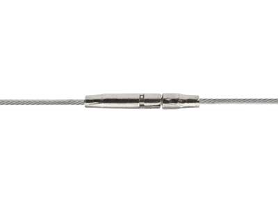 Kabelkette 1,5 MM 45 Cm, Silber 925 - Standard Bild - 3
