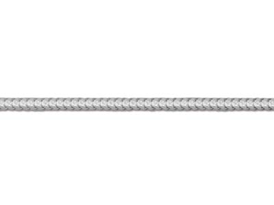 St Sil 1.2mm D/c Rnd Snake Chain 24