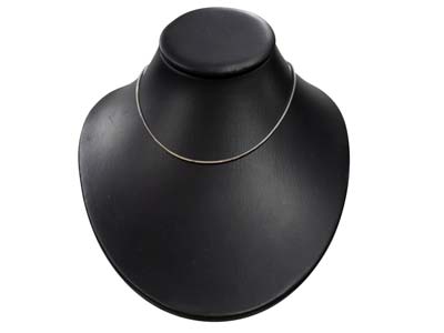 Runde Diamantierte Schlangenkette 1,6 Mm, 40 Cm, Silber 925 - Standard Bild - 5