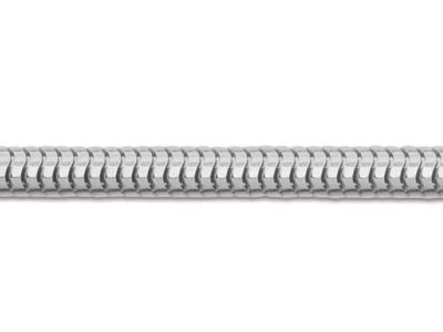 Schlangenkette Armband 3 Mm, 18 Cm,silber 925 - Standard Bild - 3