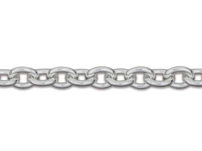Ankerkette Rund 3,9 Mm, 45 Cm, Silber 925 - Standard Bild - 3