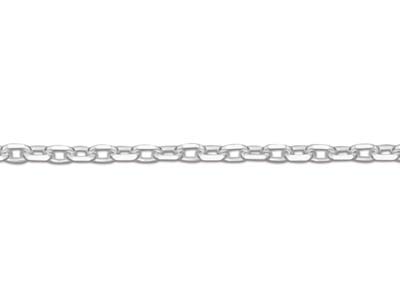 For\at-glied Kette, Diamantbesetzt,1,5 Mm, 60 Cm, Silber 925 - Standard Bild - 3