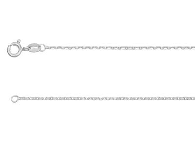 For\at-glied-kette, Diamantbeschichtet, 1,5 Mm, 66 Cm, Silber 925 - Standard Bild - 1