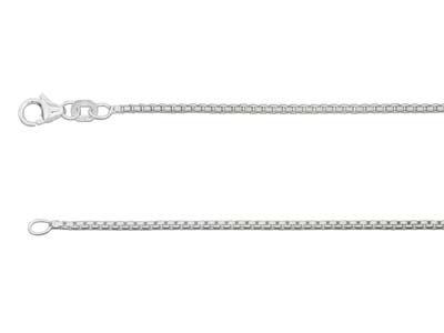 Venetianerkette 1,6 Mm, 40cm, 925ersilber Mit Anlaufschutz - Standard Bild - 1