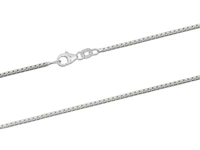 Venetianerkette 1,6 Mm, 40cm, 925ersilber Mit Anlaufschutz - Standard Bild - 2
