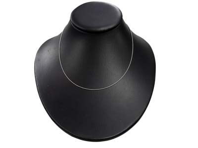 Kugelkette 1 Mm, 45 Cm, Silber 925 - Standard Bild - 5