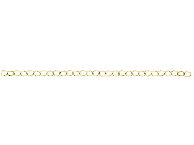 Forat-maschenkette 3,6 Mm, Gold-filled, Pro Meter