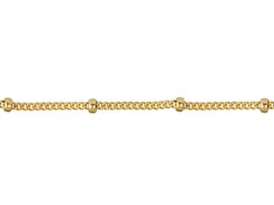 Saturnmaschen-kette 1 Mm, Gold Filled