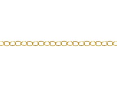 Jaseron-glied-kette 3 Mm, Gold Filled