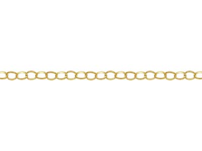 Gliederkette, Goldfilled, 3,0mm, Lose