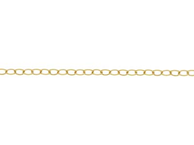 Forat-kette 2,20 Mm, Goldfüllung