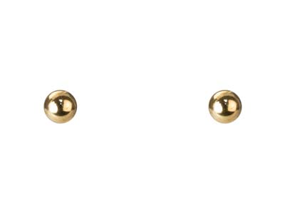 Kugelohrstecker, 4 mm, Goldfilled - Standard Bild - 1