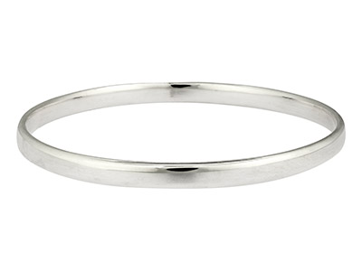 Armreif 5,4 Mm, 65 Mm, Silber925