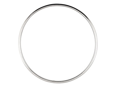 Armreif 5,4 Mm, 65 Mm, Silber925 - Standard Bild - 2