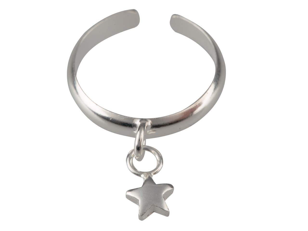St Sil Toe Ring With Star Charm