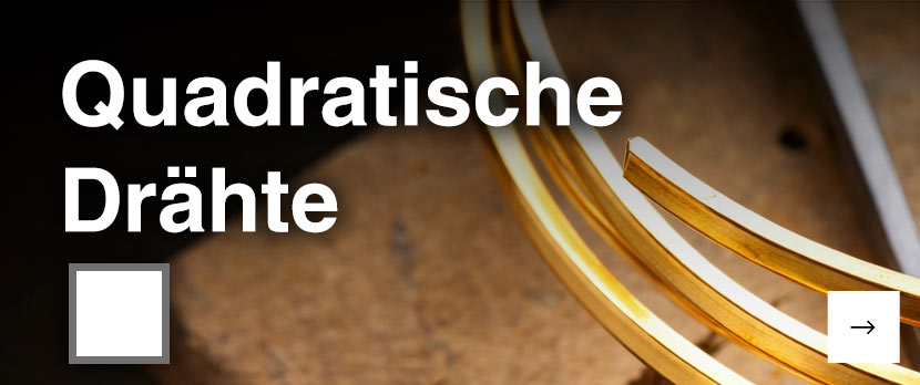 Quadratische draht